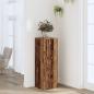 Preview: ARDEBO.de - Pflanzenständer Altholz-Optik 33x33x100 cm Holzwerkstoff