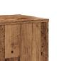 Preview: Pflanzenständer Altholz-Optik 33x33x100 cm Holzwerkstoff