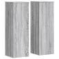 Preview: Pflanzenständer 2 Stk. Grau Sonoma 33x33x100 cm Holzwerkstoff