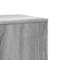 Preview: Pflanzenständer 2 Stk. Grau Sonoma 33x33x100 cm Holzwerkstoff