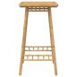 Preview: Garten-Bartisch Quadratisch 55x55x100 cm Bambus