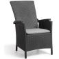 Preview: Keter Gartensessel Verstellbar Vermont Graphitgrau 238452