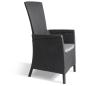 Preview: Keter Gartensessel Verstellbar Vermont Graphitgrau 238452