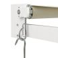 Preview: Markise Einziehbar Creme 4x3 m Stoff und Aluminium