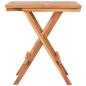 Preview: 3-tlg. Bistroset mit Blauen Kissen Massivholz Teak
