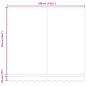 Preview: Markise Automatisch Braun 300x250 cm