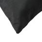Preview: Sofakissen 4 Stk. Schwarz 40x40 cm Stoff
