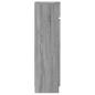 Preview: Schuhschrank Grau Sonoma 100,5x28x100 cm Holzwerkstoff