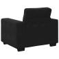 Preview: Sessel Schwarz 60 cm Samt