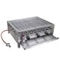 Preview: ARDEBO.de - vidXL Gastro-Gasgrill 3 Flammen Edelstahl Silbern