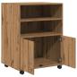 Preview: Rollschrank Artisan-Eiche 60x48x81 cm Holzwerkstoff