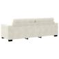 Preview: Samt creme Samtstoff Mittel Langlebig Sofa Rechteckig