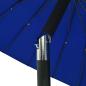 Preview: Sonnenschirm mit Aluminium-Mast 270 cm Azurblau