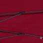 Preview: Sonnenschirm mit Aluminium-Mast 270 cm Bordeauxrot
