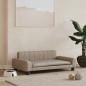 Preview: ARDEBO.de - Hundebett Cappuccino-Braun 90x53x30 cm Kunstleder