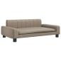 Preview: Hundebett Cappuccino-Braun 90x53x30 cm Kunstleder