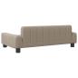 Preview: Hundebett Cappuccino-Braun 90x53x30 cm Kunstleder