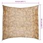 Preview: Tarnnetz mit Aufbewahrungstasche 614x581 cm Sandfarbe