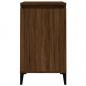 Preview: Nachttisch Braun Eichen-Optik 40x35x70 cm Holzwerkstoff