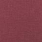 Preview: 3-Sitzer-Sofa mit Hocker Weinrot 180 cm Stoff