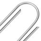 Preview: Bodenanker 50 Stk. U-Form 15x3,5 cm Verzinkter Stahl