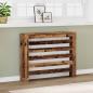 Preview: ARDEBO.de - Heizkörperverkleidung Altholz-Optik 104x20x82 cm Holzwerkstoff