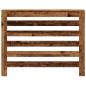 Preview: Heizkörperverkleidung Altholz-Optik 104x20x82 cm Holzwerkstoff