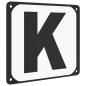 Preview: Buchstaben für Dressurviereck 12 Stk. Stahl
