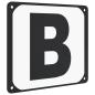 Preview: Buchstaben für Dressurviereck 12 Stk. Stahl