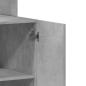 Preview: Küchenschrank Betongrau 60x50x180 cm Holzwerkstoff