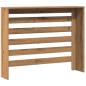 Preview: Heizkörperverkleidung Artisan-Eiche 104x20x82 cm Holzwerkstoff