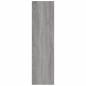 Preview: Bücherschrank/TV-Schrank Grau Sonoma 36x30x114 cm Holzwerkstoff