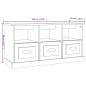 Preview: TV-Schrank Schwarz 100x35x50 cm Holzwerkstoff
