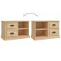 Preview: TV-Schrank Sonoma-Eiche 73x35,5x47,5 cm Holzwerkstoff
