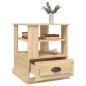 Preview: Beistelltisch Sonoma-Eiche 50x50x60 cm Holzwerkstoff
