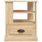 Preview: Beistelltisch Sonoma-Eiche 50x50x60 cm Holzwerkstoff