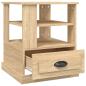 Preview: Beistelltisch Sonoma-Eiche 50x50x60 cm Holzwerkstoff