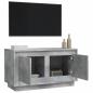Preview: TV-Schrank Betongrau 80x35x45 cm Holzwerkstoff