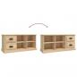 Preview: TV-Schrank Sonoma-Eiche 102x35,5x47,5 cm Holzwerkstoff