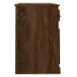Preview: Schreibtisch mit Schublade Braun Eichen-Optik 115x50x75 cm