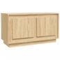 Preview: TV-Schrank Sonoma-Eiche 80x35x45 cm Holzwerkstoff