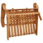 Preview: 4-tlg. Garten-Lounge-Set Adirondack Massivholz Akazie
