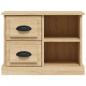 Preview: Nachttisch Sonoma-Eiche 60x35,5x45 cm