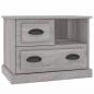 Preview: Nachttisch Grau Sonoma 60x39x45 cm