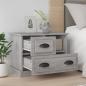 Preview: Nachttisch Grau Sonoma 60x39x45 cm