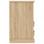 Preview: Nachttische 2 Stk. Sonoma-Eiche 43x36x60 cm