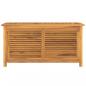 Preview: Gartenbox mit Beutel 114x50x58 cm Massivholz Teak