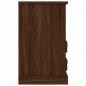 Preview: Nachttische 2 Stk. Braun Eichen-Optik 43x36x60 cm