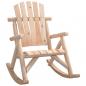 Preview: Garten-Schaukelstuhl 69x96x101 cm Massivholz Fichte