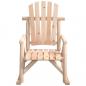 Preview: Garten-Schaukelstuhl 69x96x101 cm Massivholz Fichte